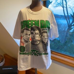 Green Day tour 2002 concert tee